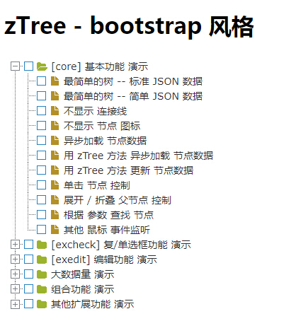 z-Tree栏目管理，Bootstrap风格